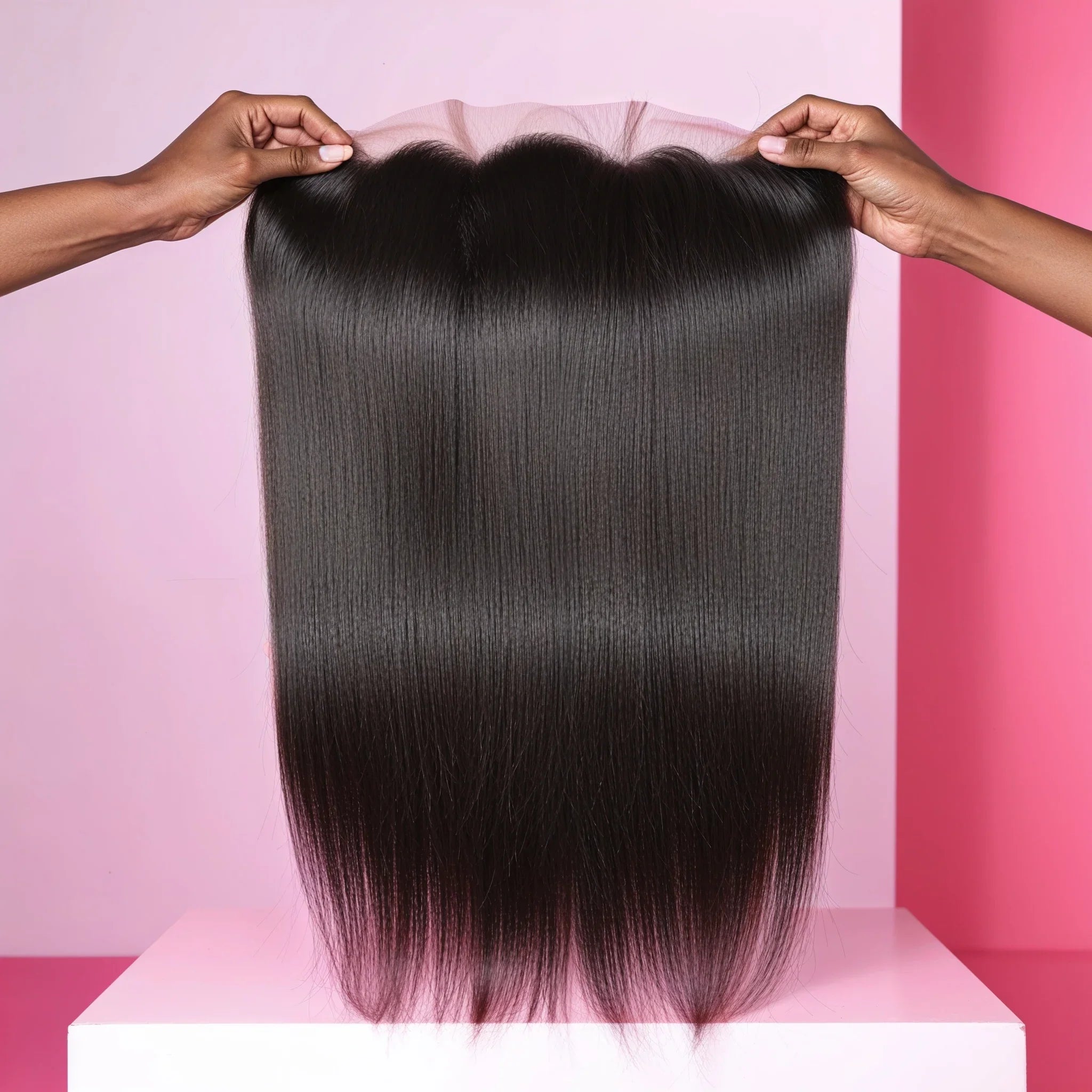 13X4 Lace Frontal HD Straight Mink - TAMY DOLL HAIR